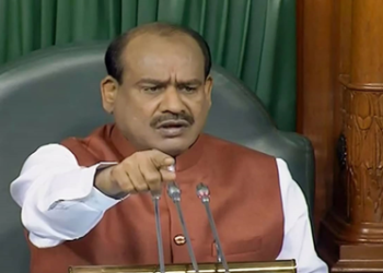 घोषणाबाजी नको, चर्चेत सहभाग घ्या; ओम बिर्ला यांचे आवाहन