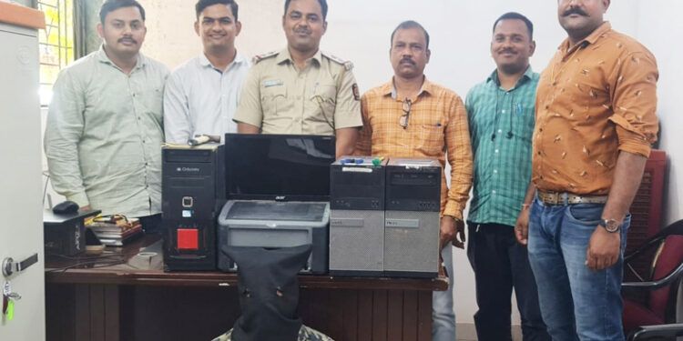 घरफोडी करणारा गजाआड