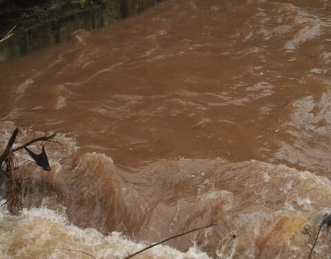 चिरनेर गावात पुरपरिस्थिती; गावकऱ्यांना सतर्कतेचा इशारा