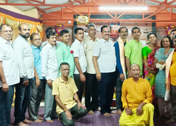 पळसदरी येथे गुरुपौर्णिमा साजरी