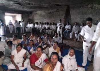 कुडा लेणी येथे वर्षावास मालिका उत्साहात