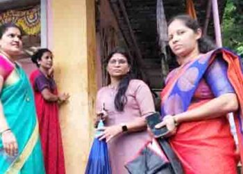 कर्जत नगरपरिषदेचा पाहणी दौरा