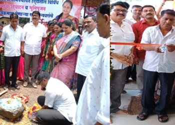 खारआंबोलीत विविध विकासकामांचे उद्घाटन; माजी आ. पंडित पाटील यांची प्रमुख उपस्थिती