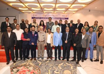 रोटरी क्लब पनवेल इंडस्ट्रीयल टाऊनच्या अध्यक्ष, सेक्रेटरींची निवड