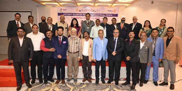 रोटरी क्लब पनवेल इंडस्ट्रीयल टाऊनच्या अध्यक्ष, सेक्रेटरींची निवड