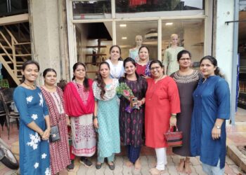 मेघना चव्हाण यांचा सत्कार