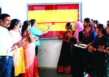 पीएनपी संकुलात अर्थशास्त्र अभ्यास मंडळाचे उद्घाटन