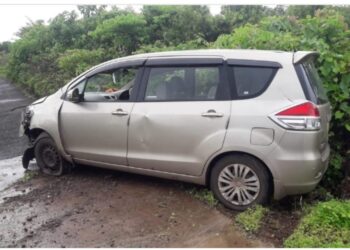 आनंदवाडी अपघातात दोन ठार; दोन गंभीर जखमी