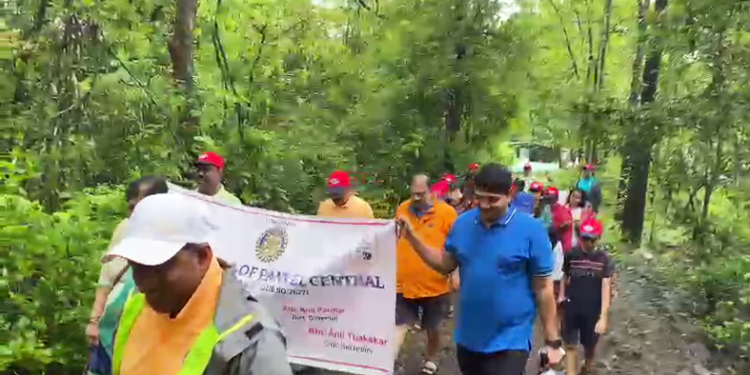 रोटरी क्लबतर्फे वृक्षारोपण