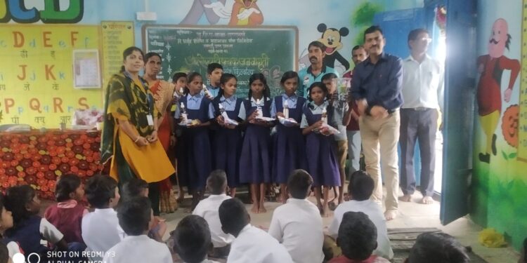 आपटवणे शाळेत आरोग्य विषयक जनजागृती