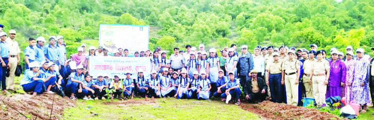वन महोत्सवांतर्गत वृक्ष लागवड सुरू