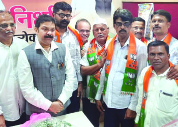 आप्पा खैर यांचा भाजपमध्ये प्रवेश