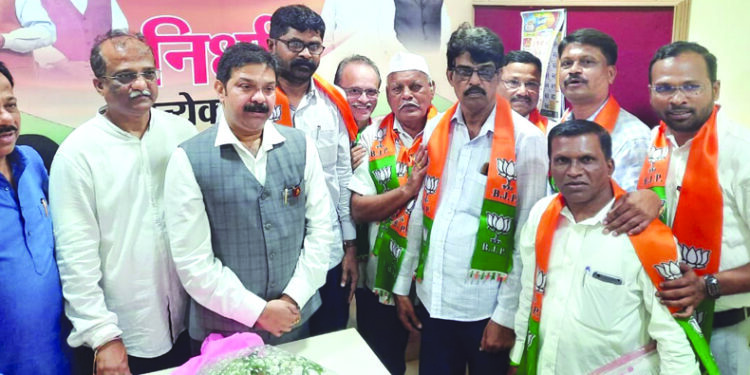 आप्पा खैर यांचा भाजपमध्ये प्रवेश