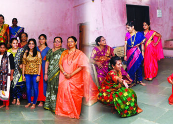 मंगळागौरी कार्यक्रमास महिलांचा उत्फुर्त प्रतिसाद