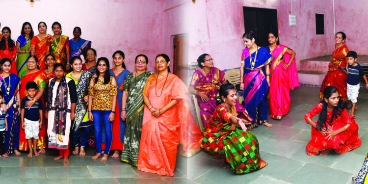 मंगळागौरी कार्यक्रमास महिलांचा उत्फुर्त प्रतिसाद