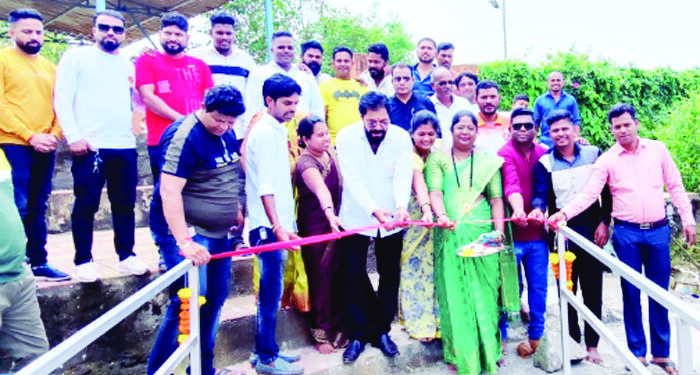 अस्थिविसर्जन घाटाला संरक्षक पाईप