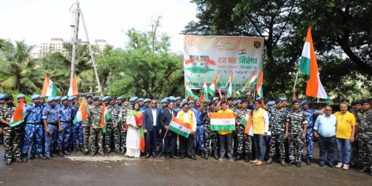 लायन्स इंटरनॅशनल, सीआरपीएफची तिरंगा रॅली