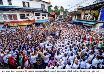 मुरुडमध्ये भारत मातेचा जयजयकार