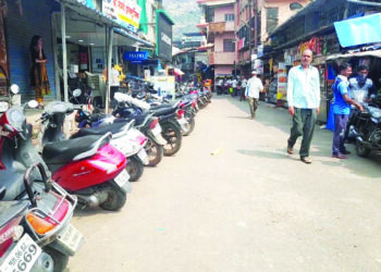 पाली : नो पार्किंग झोन, ट्रॅफिकची समस्या