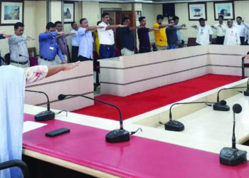 जिल्हा परिषदेत सद्भावना शपथ