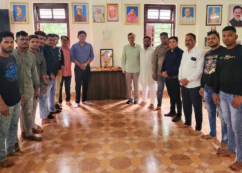 पनवेल काँग्रेस भवनमध्ये राजीव गांधी जयंती साजरी