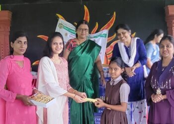 हेदवलीत राखीतून वृक्षारोपण प्रक्रिया