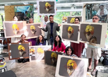 सिंगापूरकरांनी गिरवले व्यक्तीचित्रणाचे धडे