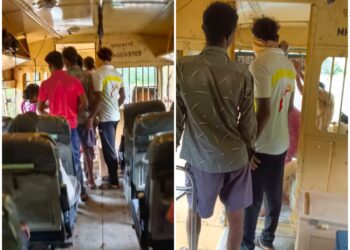 एसटी चालक, वाहकाला मारहाण