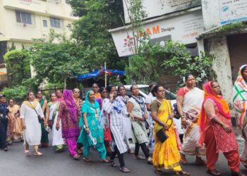 ‘घरोघरी तिरंगा’ अभियानांतर्गत पनवेल महापालिकेची प्रभात फेरी