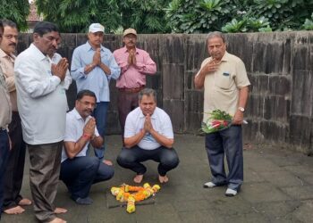 “स्वराज्य भूमी कोकण यात्रे”चे अलिबागमध्ये आगमन