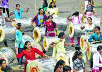 ढोल-ताशा पथकांच्या सरावाला वेग