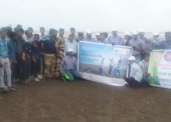 रेवदंडा किनार्‍यावर स्वच्छता अभियान