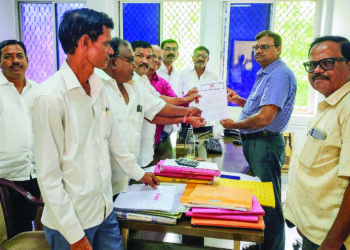 शेकापक्षातर्फे जे.एस.डब्लू आंदोलनाचा इशारा