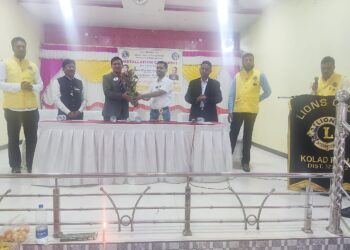 लायन्स क्लब कोलाडच्या अध्यक्षपदी डॉ. सागर सानप