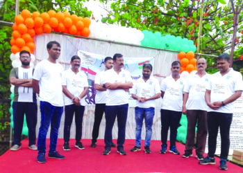 श्रीवर्धनमध्ये पोलिसांतर्फे स्वातंत्र्य दौड