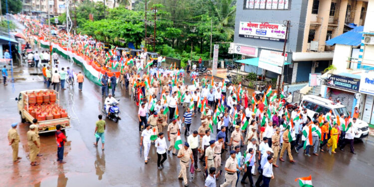 ‘जय हिंद, भारत माता की जय’…अलिबागेत घुमला जयघोष