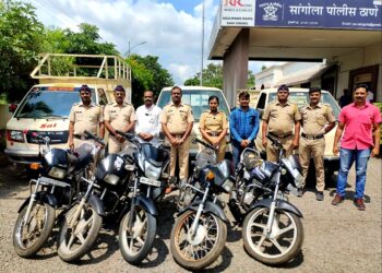 सांगोला पोलीसांकडून चोरांची टोळी जेरबंद