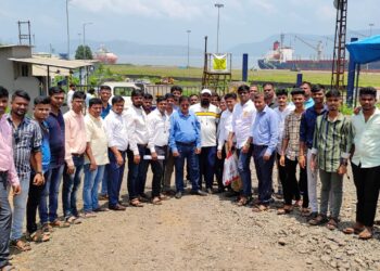 दिघी पोर्टमध्ये भूमिपुत्रांना रोजगार द्या