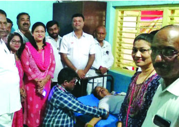 रक्तदान शिबिरास उत्स्फूर्त प्रतिसाद