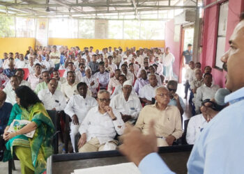 खारभूमीचा कायदा ए.टी पाटीलांमुळेच- धैर्यशील पाटील