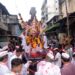 रायगडात दहा दिवसांच्या बाप्पांचे जयघोषात विसर्जन