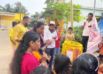 ‘माणुसकी’तून कृत्रिम तलावाची निर्मिती