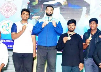 राज्यस्तरीय पिंच्याक सिल्याट स्पर्धेत अनुज सरनाईकला दोन सुवर्ण पदके