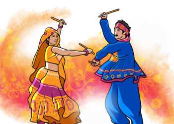 आम्ही अलिबागच्या उद्योगिनीतर्फे ‘गरबा रमजो रे’