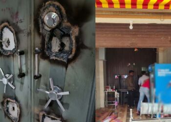 कामोठेत फिल्मी स्टाईल दरोडा