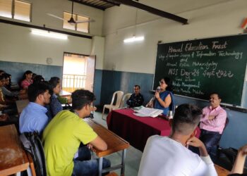 हिरवळ महाविद्यालयात एनएसएस दिन