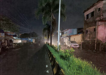 पेण-अंतोरा मार्गावर अंधार