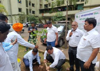 ‘स्वप्नपूर्ती’त वृक्षारोपण