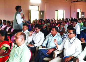 शिक्षक-अंगणवाडी सेविकांची कार्यशाळा