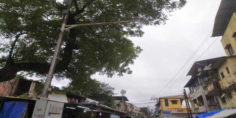 खंडीत वीजपुरवठ्यामुळे सीसीटीव्हीवर परिणाम